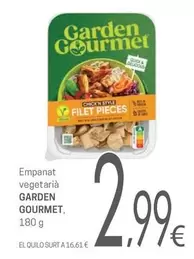 Oferta de Garden Gourmet - Empanat Vegetaria por 2,99€ en Valvi Supermercats