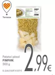Oferta de Pimpam - Patata I Pesol por 2,99€ en Valvi Supermercats