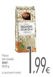 Oferta de Diet - Flocs De Civada por 1,99€ en Valvi Supermercats