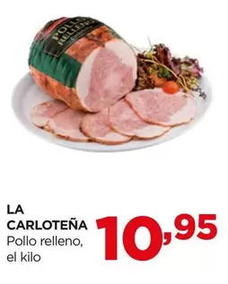 Oferta de La Carloteña - Pollo Relleno por 10,95€ en Alimerka