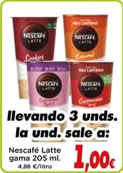 Oferta de Nescafé - Latte  por 1€ en Proxi