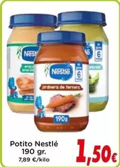 Oferta de Nestlé - Potito por 1,5€ en Proxi