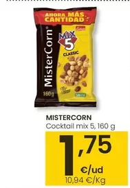Oferta de MisterCorn - Cocktail Mix por 1,75€ en Eroski
