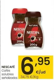 Oferta de Nescafé - Cafés Solubles por 6,95€ en Eroski