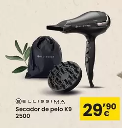 Oferta de Bellissima - Secador De Pelo K9 2500 por 29,9€ en Eroski