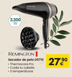 Oferta de Remington - Secador De Pelo D5715 por 27,9€ en Eroski