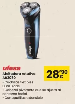 Oferta de Ufesa - Afeitadora Rotativa AR3050 por 28,9€ en Eroski