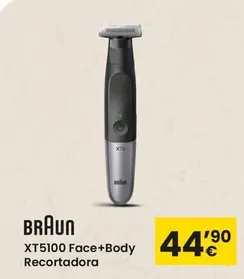 Oferta de Braun - XT5100 Face+Body Recortadora por 44,9€ en Eroski
