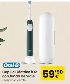 Oferta de Oral B - Cepillo Eléctrico I02 Con Funda De Viaje por 59,9€ en Eroski