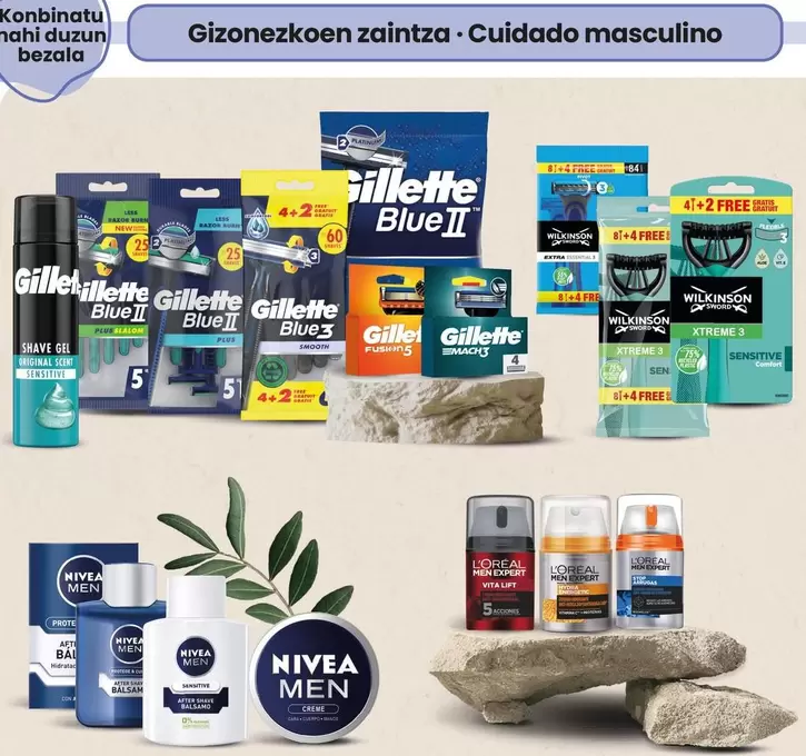 Oferta de Cuidado Masculino en Eroski