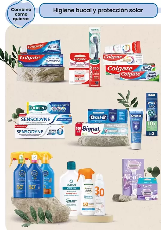 Oferta de Higiene Bucal Y Proteccion Solar en Eroski