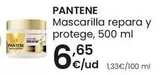 Oferta de Pantene - Mascarilla Repara Y Protege por 6,65€ en Eroski