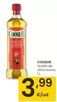 Oferta de Coosur - Aceite De Oliva Suave por 3,99€ en Eroski