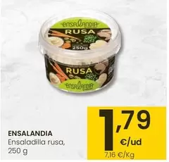Oferta de Ensalandia - Ensaladilla Rusa por 1,79€ en Eroski
