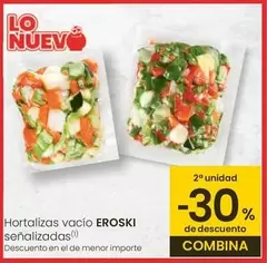 Oferta de Eroski - Hortalizas Vacío  en Eroski