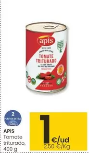 Oferta de Apis - Tomate Triturado por 1€ en Eroski