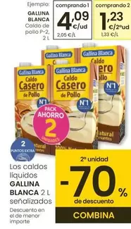 Oferta de Gallina Blanca - Caldo De Pollo por 4,09€ en Eroski