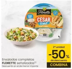 Oferta de Florette - Ensaladas Completas  en Eroski