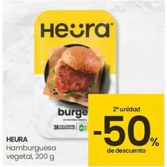 Oferta de Heura - Hamburguesa Vegetal en Eroski