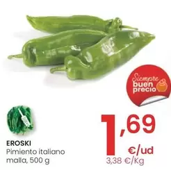 Oferta de Eroski - Pimiento Italiano por 1,69€ en Eroski