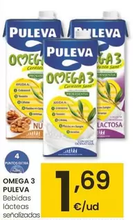 Oferta de Puleva - Omega3 Bebidas Lácteas  por 1,69€ en Eroski
