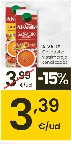 Oferta de Alvalle - Gazpacho Y Salmorejo  por 3,39€ en Eroski