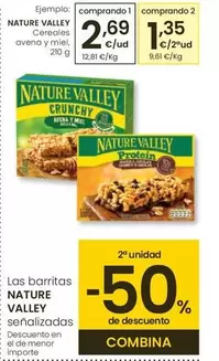 Oferta de Nature Valley - Cereales Avena Y Miel por 2,69€ en Eroski