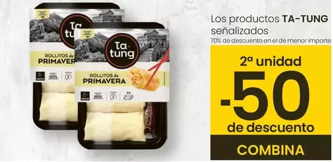Oferta de Ta Tung - Los Productos  en Eroski