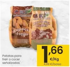 Oferta de Patatas Para Freír O Cocer Señalizadas por 1,66€ en Eroski
