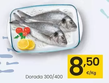 Oferta de Dorada 300/400 por 8,5€ en Eroski