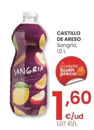Oferta de Castillo De Areso/ Sangria por 1,6€ en Eroski