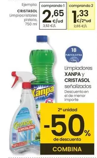 Oferta de Cristasol - Limpiacristales Pistola por 2,65€ en Eroski