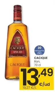 Oferta de Cacique - Ron por 13,49€ en Eroski