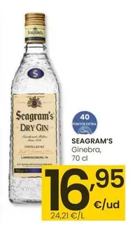 Oferta de Seagram's - Ginebra por 16,95€ en Eroski