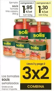 Oferta de Solís - Tomate Frito Casero por 1,95€ en Eroski