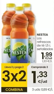 Oferta de Nestea - Los Refrescos De Te 1,5 L Senalizados por 1,99€ en Eroski