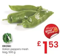 Oferta de Eroski - Italian Peppers Mesh por 1,53€ en Eroski