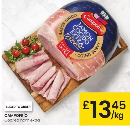 Oferta de Campofrío - Cooked Ham Extra por 13,45€ en Eroski