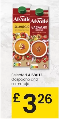 Oferta de Alvalle - Selected Gazpacho And Salmorejo por 3,26€ en Eroski