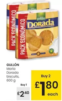 Oferta de Gullón - Maria Dorada Biscuits por 2,4€ en Eroski