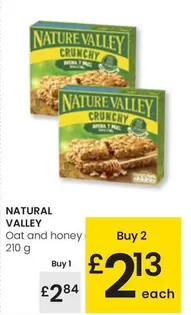 Oferta de Nature Valley - Oat And Honey por 2,84€ en Eroski