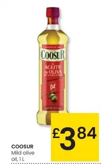 Oferta de Coosur - Mild Olive Oil por 3,84€ en Eroski