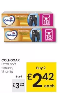 Oferta de Colhogar - Extra Soft Tissues por 3,22€ en Eroski