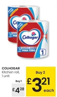 Oferta de Colhogar - Kitchen Roll por 4,28€ en Eroski