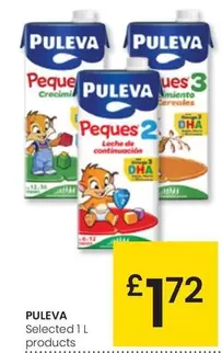 Oferta de Puleva - Selected Products por 1,72€ en Eroski