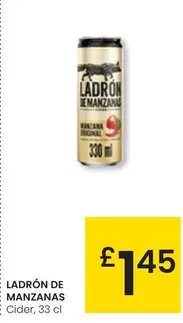 Oferta de Ladrón De Manzanas - Cider por 1,45€ en Eroski