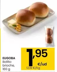 Oferta de Eugoba - Bollito Brioche por 1,95€ en Eroski