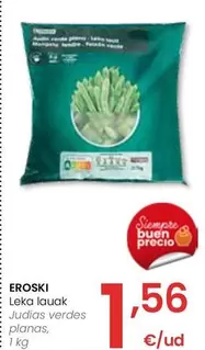 Oferta de Eroski - Judias Verdes Planas por 1,56€ en Eroski