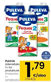 Oferta de Puleva - Productos Senalizados por 1,79€ en Eroski