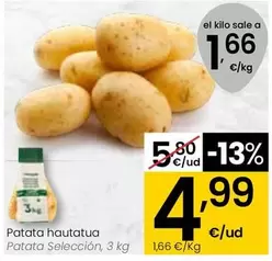 Oferta de Patata Seleccion por 4,99€ en Eroski